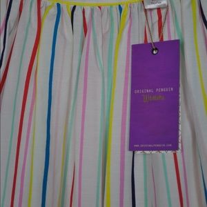 🌈⭐️Original Penguin Rainbow Striped Skirt⭐️🌈